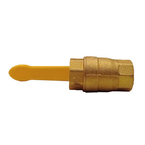 YomteY Brass Ball Valve 1 In Threaded Gas Shut Off Valve Water Air Gas Control - Product Image 4