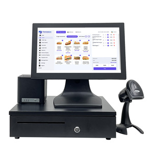 <span class=keywords><strong>Caja</strong></span> <span class=keywords><strong>Registradora</strong></span> Electrónica con Pantalla Táctil <span class=keywords><strong>de</strong></span> 15.6 Pulgadas, Precio <span class=keywords><strong>de</strong></span> Fábrica, Máquina POS al por Mayor con Impresora, Escáner y Cajón <span class=keywords><strong>de</strong></span> Efectivo <span class=keywords><strong>para</strong></span> <span class=keywords><strong>Tienda</strong></span> - Product Image 2