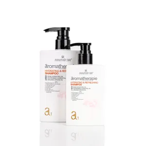 Özel etiket organik doğal CPNP sertifikası gül güzellik nemlendirici şampuan 200ml