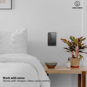 アウトレットTuya ZigbeeスマートホームリモコンライトワイヤレスウェイギャングスイッチWiFi電気ウォールスイッチGoogle Home Alexa - Product Image 5