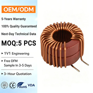 Bobine d'inductance toroïdale de suppression des interférences électromagnétiques (EMI) de qualité industrielle pour systèmes UPS et audio, personnalisation 10nH-1mH - Product Image 1