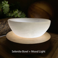 Bol en sélénite marocaine naturelle Jingfa, sculpté à la main, pour la purification, la décoration intérieure, le rangement de bijoux et comme cadeau spirituel