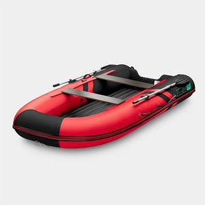 Bateau pneumatique gonflable pour la pêche à la carpe, en PVC durable, conception stable pour la navigation à rames - Product Image 1