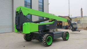 18-56 m Aerial Work boom lift telescoping electric lift ember truk artikulasi pria lift boom pengangkat Platform hidrolik - Product Image 2