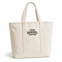Sacs fourre-tout en toile épaisse personnalisés avec logo imprimé, grande capacité, réutilisables, imperméables, pour le shopping, avec poche