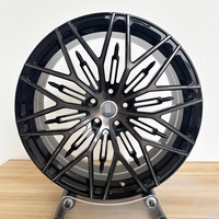 Rueda de Aleación Forjada de 20 Pulgadas, Negra, con Acabado Mecanizado, de Grado OEM, Resistente y Duradera, para Skoda Kodiaq GT 2021