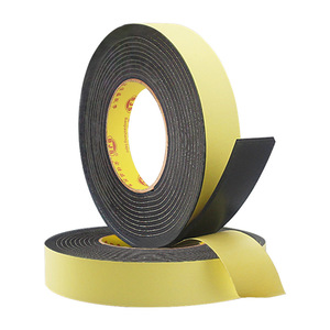 Eva Black Single Sided Foam Tape 1 2 3 5mm Thick Waterproof Shockproof For Electronics - Product Image 2