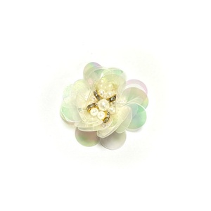 Flores de Lentejuelas 3D de PVC de 4CM, Plegadas, Pequeñas, para Decoración de Ropa, Zapatos, Sombreros, Accesorios Decorativos, Prendas Hechas a Mano, Directo de Fábrica - Product Image 2