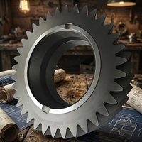 Small Module Brass Spur Gear, Mini Precision Straight Gear, Custom Tiny Gear for Instruments & Meters