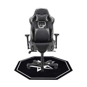 Chaise <span class=keywords><strong>de</strong></span> jeu Ddp Price Racing Chair Pewdiepie Edition Throttle Series Large Black 4d Arms <span class=keywords><strong>avec</strong></span> <span class=keywords><strong>tapis</strong></span> <span class=keywords><strong>de</strong></span> jeu Magic Karpet - Product Image 2