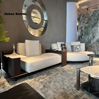 Sofá Modular Convertible de Tela con Diseño Exclusivo, Nueva Colección de Materiales 2025, Conjunto de Sofás para Sala de Estar, Villa, Escuela