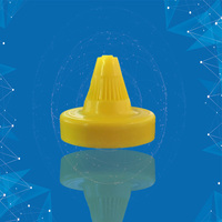 Bec verseur en plastique anti-fuite personnalisé de 38 mm 38/400 pour bouteilles de condiments tels que la sauce tomate et la mayonnaise avec bouchon à vis