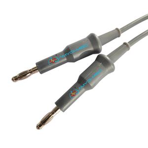 Câbles électrochirurgicaux Fil de connexion de poignée de fiche banane de 4.0mm pour les instruments chirurgicaux Câble bipolaire réutilisable - Product Image 2