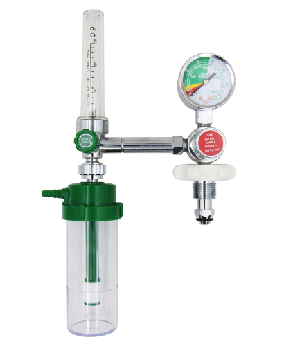 Медицинский кислородный регулятор портативный манометр расходомер с увлажнителем