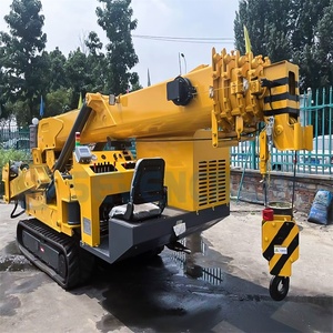 Grúa araña grande de 16T de carga pesada para instalación de estructura de acero con motor central, engranaje de cojinete de bomba de caja de cambios - Product Image 3