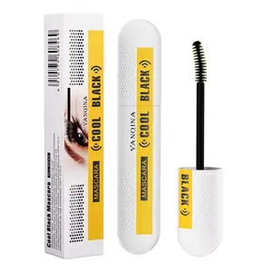 Productos de belleza Alta calidad Eye Lash Black Mascara Cream Impermeable Etiqueta privada Mascara para pestañas