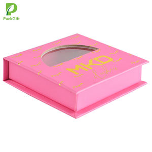 Shenzhen Eco Vriendelijke Aangepaste Afdrukken Karton Papier Verpakking Wimper Dozen Met Gouden Logo - Product Image 2