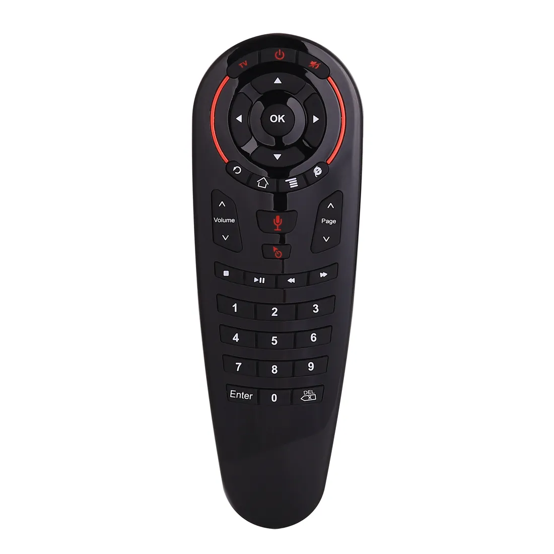 G30 Voice Air Mouse 33 teclas IR aprendizaje 2,4G teclado inalámbrico g30s voz Universal Control remoto Gyro para Android TV box PC