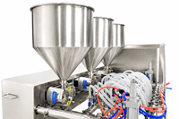 Machine de remplissage verticale à 8 têtes pour le remplissage automatique de bouteilles d'eau, d'huile de sésame, de jus et de vin