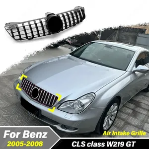 สำหรับรถยนต์เมอร์เซเดส-เบนซ์ รุ่น CLS คลาส W219 ปี 2004 2005 2006 2007 2009 2010 ชุดครอบกระจังหน้า ช่องรับอากาศ ชุดแต่งตัวถังรถยนต์ 0Kit - Product Image 1