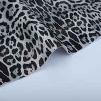 Usine directe 1.0mm imprimé léopard en relief PVC tissu en cuir synthétique pour canapés meubles vêtements artisanat sacs