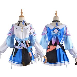 Costume Cosplay di March 7th dal Gioco Honkai Star Rail, Set Completo con Parrucca, Outfit per Halloween, Costumi <span class=keywords><strong>TV</strong></span> e Cinema Coldker - Product Image 5