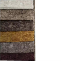 Décoration d'intérieur, designs personnalisés les plus populaires, tissu de velours jacquard imperméable 100% polyester 160gsm--400gsm pour canapé