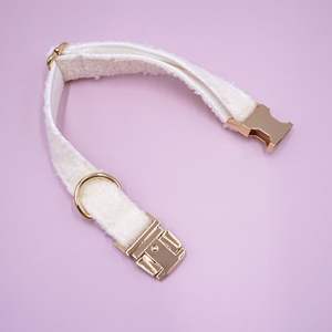 <span class=keywords><strong>Collar</strong></span> de Perro Personalizado con Hebilla de Metal, Collares Personalizados para Mascotas con Nombre y Número de Teléfono, Collares de Invierno de Lana para Cachorros - Product Image 4