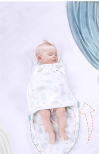 <span class=keywords><strong>Gigoteuse</strong></span> pour bébé en bambou certifiée OEKO-TEX <span class=keywords><strong>personnalisable</strong></span> avec velcro silencieux, idéale pour éviter les réflexes de surprise et faciliter le change de couches - Product Image 6