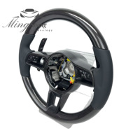 Volant de voiture personnalisé en fibre de carbone pour Porsche Panamera Macan Cayenne Taycan 718 Cayman GT4 RS 911 Carrera