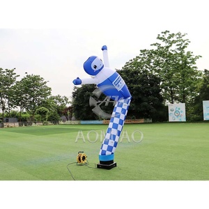 ที่กําหนดเอง Sky Dancer เครื่องเป่าลมเต็นท์พองการ์ตูนตัวละครบอลลูนแสงโฆษณา Inflatables - Product Image 4