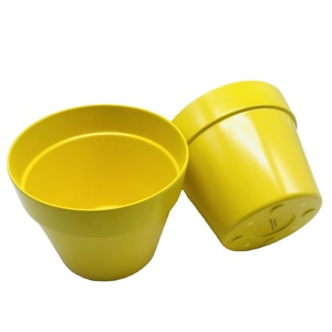 Mini Pots de fleurs personnalisés pour le bureau Fournitures de jardin Intérieur et extérieur Pot de fleurs en plastique bon marché d'usine - Product Image 2