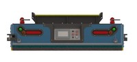 Robot de ligne d'assemblage AGV à bande magnétique omnidirectionnelle certifié ISO Chine, capacité de charge de 12 tonnes, IP54, avec évitement d'obstacles par laser
