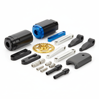 Kit de conversion de vélo électrique en aluminium usiné CNC professionnel, supports et composants de moteur de vélo électrique de haute précision