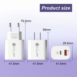 High Quality <b>USB</b> <b>Type</b> <b>C</b> Power <b>Adapter</b> PD 20W Fast Charging Phone Charger for 11 12 13 14 15 Plus Pro Max - Product Image 6