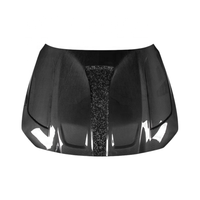 Capot en fibre de carbone sèche forgé sur mesure de style PK pour BMW M3 M4 G80 G82, cache-moteur