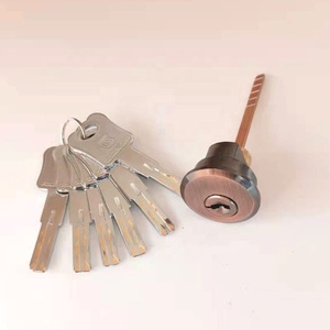 Nhà máy trực tiếp cung cấp phong cách Mỹ Lỗ mộng khóa 5/6 Pin hoán đổi cho nhau SC Key-Way <span class=keywords><strong>Master</strong></span> Key khóa cửa xi lanh - Product Image 4