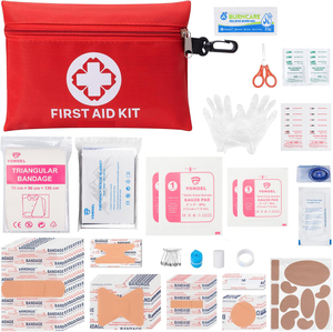 Mini Portable First <strong>Aid</strong> <strong>Kit</strong> Emergency Bag With Medical Supplies For Sports Travel Outdoor Gift Car Home Office 20*14cm - Product Image 1