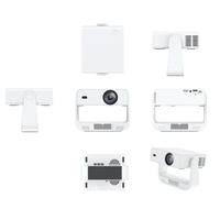 Projecteur Wi-Fi 6 200 ANSI KS4 à vente chaude, 720P, correction automatique de la distorsion trapézoïdale, pour la maison, le bureau, le camping, projecteur économique