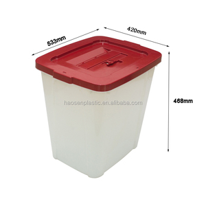 65L 85L Green Square Transparent PP Nhựa Bỏ Phiếu Bỏ Phiếu Bầu Cử Cho 2021 Bầu Cử Mali - Product Image 3