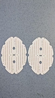 Özel Şekilli LED Alüminyum MCPCB Çift Başlı Petal PCB Kartı 1.2mm Kalınlık 35UM Bakır, Yüksek Güçlü LED Işık için