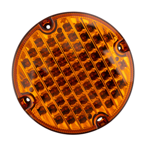 Feux de signalisation ronds de bus scolaire à <span class=keywords><strong>LED</strong></span>, homologués DOT, 24V, ambre rouge, clignotants - Product Image 2