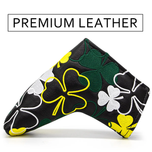 Funda para Putter de Golf con Cierre Magnético, Diseño de Trébol Bordado, Fabricante OEM - Product Image 3