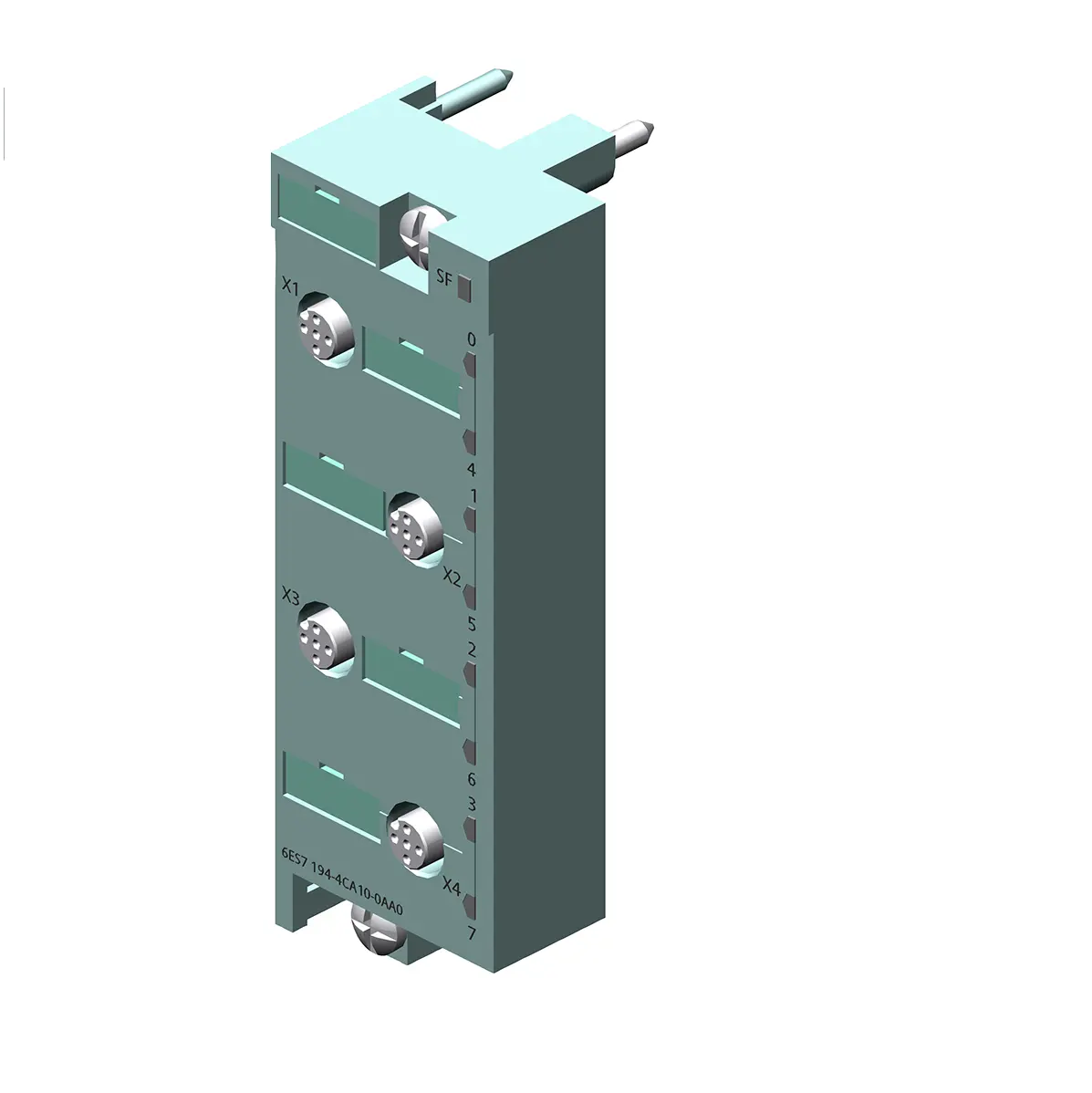 API grande entreprise 6ES7194-4CA10-0AA0 Module de connexion DP pour modules électroniques numériques ET 200 PRO 6ES71944CA100AA0 PLC