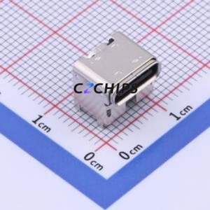 MC-108 USB Connector SMD Connector ( Connector Type: Type-C )( Protocol Standard: USB 3.1 )( Gender: Female ) - Product Image 1