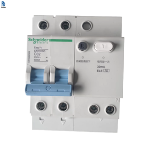 EZ7 RCBO 2P C32A เซอร์กิตเบรกเกอร์ป้องกันกระแสไฟรั่วไหลเกินพิกัด 2 ขั้ว 32A แบบ C Curve - Product Image 1