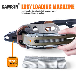 Spreng ring zange Hog Ring Tool 1-1/2 "Krone, 13,5mm Verschluss C50 11 Gauge Hochleistungs-Hand-C-Ring-Pistole - Product Image 4