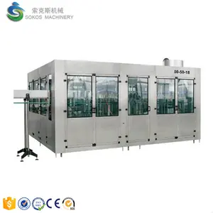 15000BPH Small Scale Bottle Mineral Water Filling Machine Capping And Labeling Machine