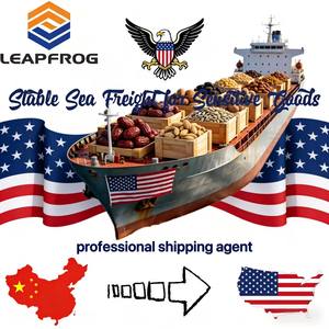 Expédition maritime DDP stable Chine-USA, livraison porte-à-porte de bâtonnets épicés, de gelées et de snacks de fruits confits et séchés en conserve - Product Image 1