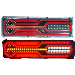 Luz Trasera Dinámica Impermeable de 24V, Luz de Señal Secundaria para Camiones, Remolques y Aplicaciones de Seguridad en Fábricas - Product Image 2